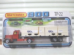 Lesney Matchbox 1979 OCL LONG HAUL BRONZE CAB 2 Container Two Pack TP22A MintBxd - Picture 1 of 5