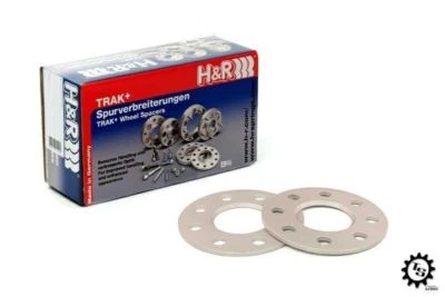 1989-2015 Audi A4 A6 A8 R8 RS6 S3 TT Quattro 2WD H&R DR Trak + 8mm Wheel Spacers - Image 1 of 4