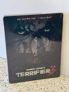 TERRIFIER 3 4K STEELBOOK **IN HAND** - Foto 1 di 5