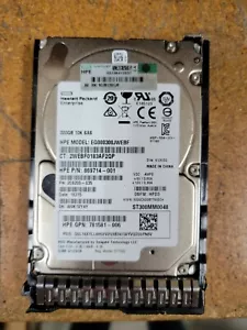 870757-B21,870794-001 HPE 600GB SAS 12G 15K SFF SC DS HDD - Picture 1 of 1