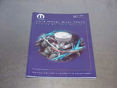 NEW Mopar Late Model Engine Build-Up Manual Book Sells for $25.00 Only $5.00
