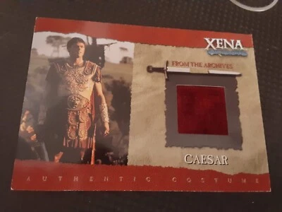 2001 Xena Season 6 CAESAR Costume Card R11 Rittenhouse - Image 1 of 2