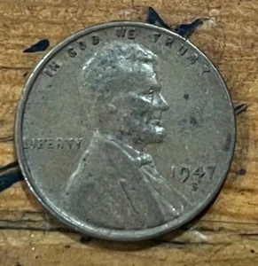 1947-S Lincoln Wheat Cent - Picture 1 of 2