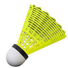 1PCS Badminton Ball Plastic Badminton Ball Durable Yellow White Student Nylon Ba