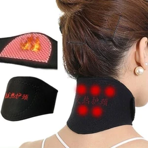 Neck Brace Magnetic Therapy Tourmaline Neoprene Neck Support Self Heating New - Picture 1 of 6