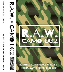 R.A.W. - Camo 002 - CASSETTE TAPE - DJ MIXTAPE Drum N Bass Ragga Jungle Raw - Picture 1 of 1