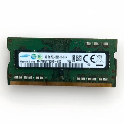 Samsung M471B5173QH0-YK0 4GB, 1Rx8, PC3L-12800S, DDR3-1600, Laptop RAM - Bild 1 von 2