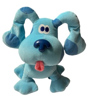 "Juguetes de peluche vintage Blues Clues cachorro perro Viacom Eden 10""" Foto 1 de 4