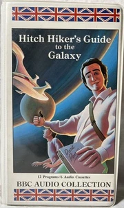 BBC AUDIO HITCHHIKER'S GUIDE TO THE GALAXY 1988 RADIO DRAMATIZATION 6 CASSETTES - Imagen 1 de 7