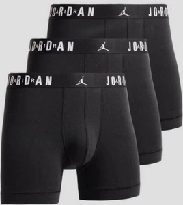 Nike Jordan Flight Cotton Stretch Boxershorts 3er Pack Schwarz JM0622-023 Herren L - Bild 1 von 4