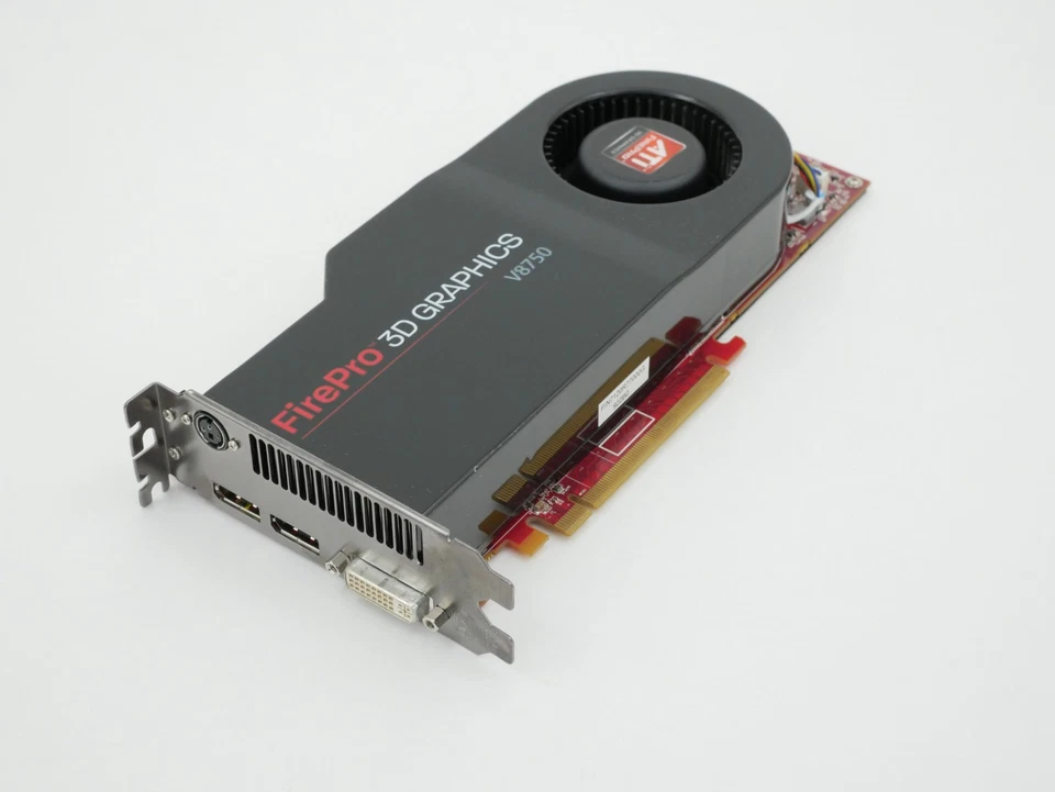 AMD ATI FirePro v8750 2GB GDDR5 PCI-E x16 Video Card 102B5060200 - Image 1 of 4