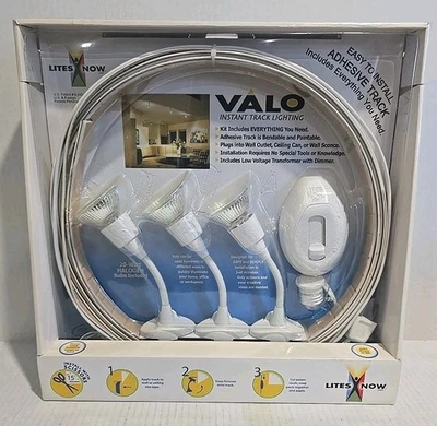 Lites Now VALO 8 pies Original Instantánea Iluminación Adhesivo Pista Kit Enchufe Foto 1 de 4