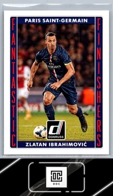 2015 Donruss #15 Zlatan Ibrahimovic Fantastic Finishers - Image 1 of 2