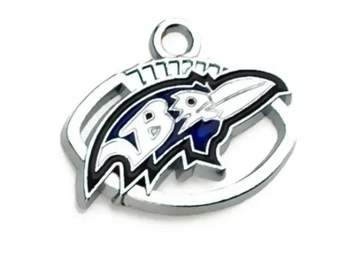 BALTIMORE RAVENS- NFL - DANGLE CHARM PENDANT - Image 1 of 2