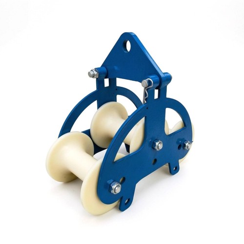 Cable Pulley Guide Heavy-Duty Pulley Guide with Roller Wheels ...