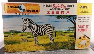 Animali del Mondo Bachmann Zebra Model Kit Nuovo Scatola Aperta OSS - Foto 1 di 10