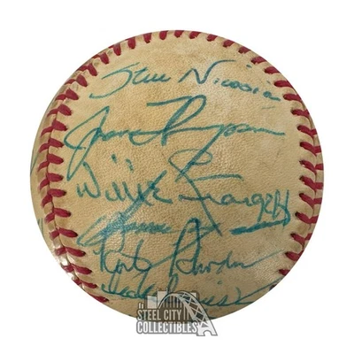 1983 Pittsburgh Pirates Spring Training Autograph Official NL Baseball - JSA LOA - Image 1 of 4