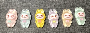 Lot of 6 Different Tiny Little Labubu Charms Endless Uses (New) Free Ship/Rtns B - Picture 1 of 14