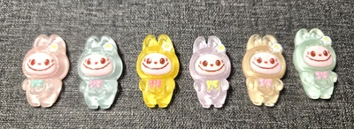 Lote de 6 Dijes Pequeños Pequeños Labubu Dijes Diferentes Usos Infinitos (Nuevo) Envío Gratis/Rtns B Foto 1 de 4