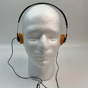 Panasonic RD-9217 Vintage Headphones Wired Made in Japan New Orange Pads **READ* - Picture 1 of 13