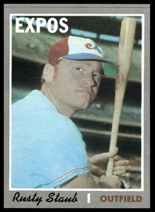 1970 Topps #585 Rusty Staub VG-EX SET BREAK SHARP - Picture 1 of 2