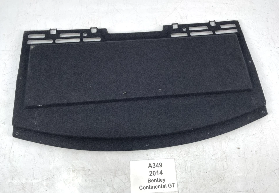 ✅ 03-17 原始设备制造商宾利欧陆 GT 后后备箱包裹架装饰面板* — 第 1/4 张图片