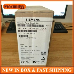 Nuevo Siemens 6SL3210-1SE11-7UA0 6SL3 210-1SE11-7UA0 convertidor módulo de alimentación PM340 - Imagen 1 de 2