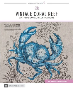 ANITA GOODESIGN - VINTAGE CORAL REEF - MACHINE EMBROIDERY DESIGNS USB PES - Picture 1 of 16