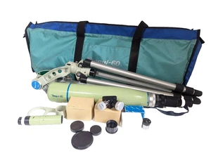 Takahashi Manufacturing Teegul-60 Astronomical Reflector Telescope Set W/ Tripod - Picture 1 of 10
