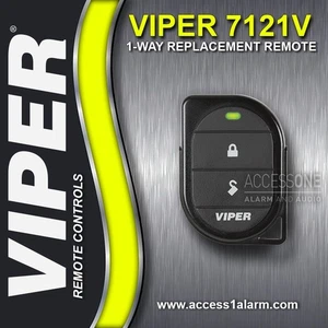 Viper 7121V 1-Way 2-Button Replacement Remote Control For The Viper 3121V - Picture 1 of 3