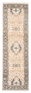 Vintage Hand-knotted Runner Rug 2'6" x 8'0" Traditional Oriental Wool Carpet - Picture 1 of 9