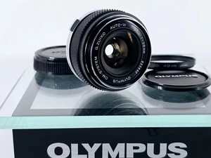 🌸[Near MINT] Olympus G.Zuiko Auto-W 28mm F3.5 MF Lens From JAPAN - Picture 1 of 16