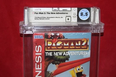 Pac-Man 2: The New Adventures (Sega Genesis) Factory Sealed, WATA Graded 8.5 B - Image 1 of 3