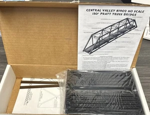 Central Valley HO Scale Kit #1902 Pratt Truss Bridge 150 ft NIB - Picture 1 of 3