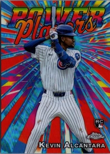 2025 Topps Chrome Power Players #PP18 Kevin Alcantara RC Chicago Cubs - Picture 1 of 2