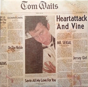 Tom Waits Heartattack And Vine 180 Gram Clear Vinyl LP & Download New & Sealed - Picture 1 of 7