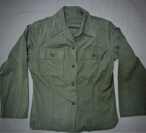 US Military M-43 HBT Jacket Cotton Slim Fit Women's & Men's Used - Picture 1 of 6