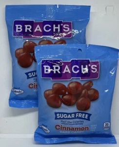 2 caramelos duros de canela sin azúcar Brach's 3,5 oz descontinuados caducan 30/06/24 - Imagen 1 de 2
