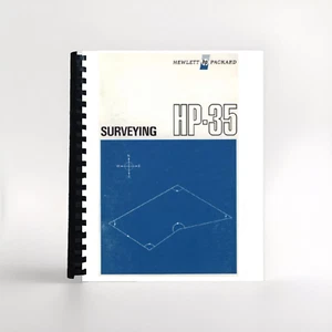 Manual for Hewlett Packard HP-35 Calculator: Surveying - Picture 1 of 1