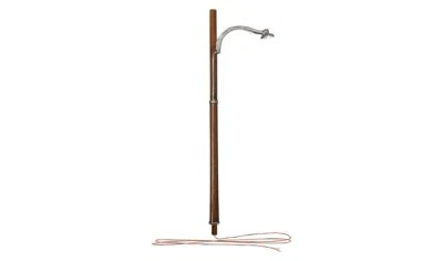 Woodland Scenics JP5638 Wooden Pole Street Lights (3) - N Scale - Image 1 of 3