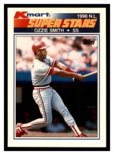 1990 Topps Kmart Super Stars #4 OZZIE SMITH St. Louis Cardinals ~D3T