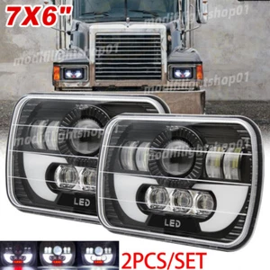 Faro sellado LED H6054 7X6" 2 PIEZAS para Mack RD CH SFA MS300P CH600 CS200P - Imagen 1 de 12
