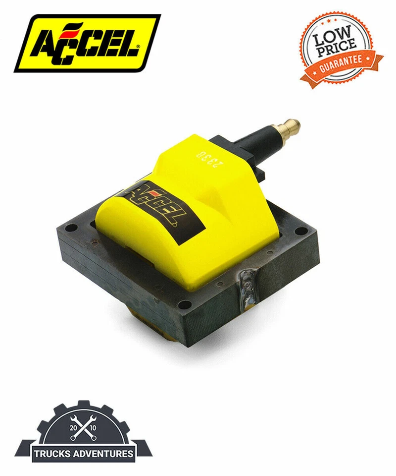 Bobina de encendido ACCEL 140011 SuperCoil | Auto Pieza de alta calidad, ajuste universal para Foto 1 de 4