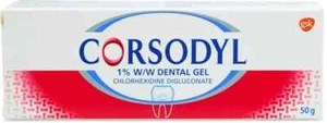 Zahnpasta Corsodyl Gel für Zahnbehandlung - 50 gr 1,76 Oz - Bild 1 von 3