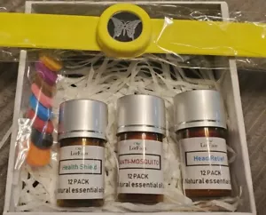 Diffuser Aromatheraphy Yellow Snap Bracelet with Butterfly Charm and Scents - Picture 1 of 4
