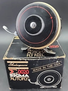 VINTAGE SHAKESPEARE SIGMA 0020  AUTOFLY REEL AUTOMATIC FLY REEL  RARE!!! - Picture 1 of 11