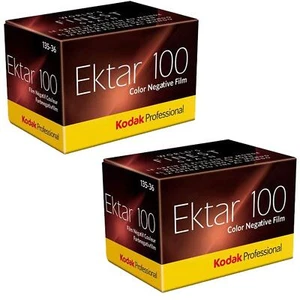 Kodak Ektar 100 Professional 35mm Color Negative Film 36 Exposures Pack of 2 - Picture 1 of 1