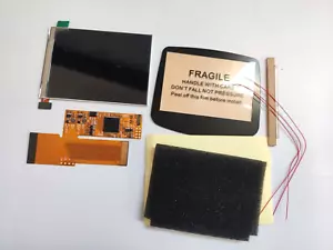 Game Boy Advance GBA IPS V2 Retroiluminación LCD Mod Kit Pantalla Retroiluminada Mejorada - Imagen 1 de 3