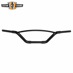 Satin Black 1" Clamp Area Hollywood Handlebars Old School 6" Rise 36" Width - Bild 1 von 8