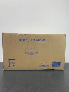 Forte Lighting 5115-03-05 3-Light 18" Bathroom Vanity Light - Chrome - Picture 1 of 3